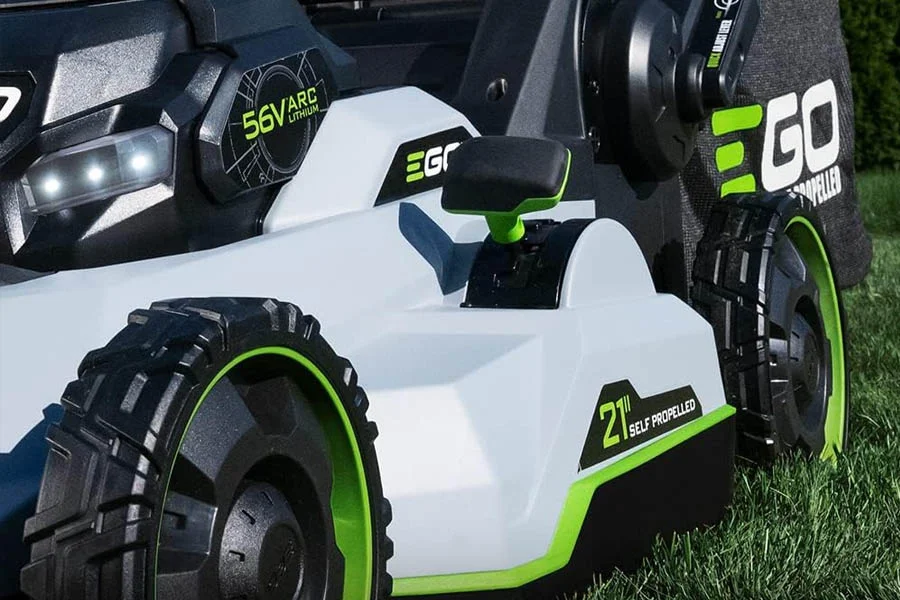 battery powered self propelled lawn mowers